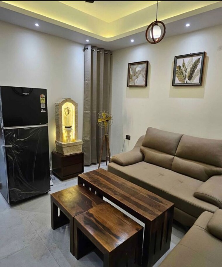 Living Room, saket 1 Bedroom 700 Sq.Ft. Builder Floor In Saket Delhi 10331745