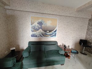 Living Room in 3 BHK Apartment at M3M Corner Walk, Sector 74 – for Rent