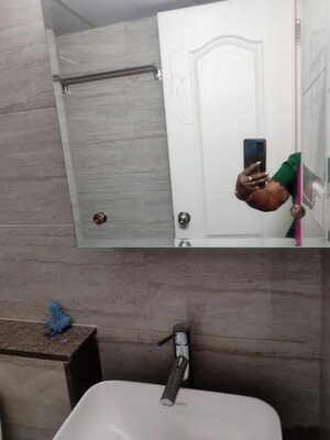 Bathroom in 2.5 BHK Apartment at Goyal Orchid Piccadilly, Thanisandra Main Road – for Rent