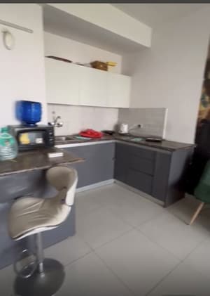 Kitchen in 1 BHK Apartment at Sunworld Arista, Sector 168 – for Rent