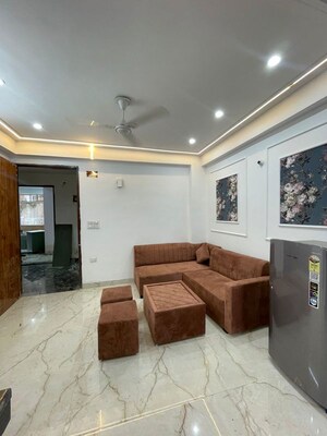 Living Room in 1 BHK Builder Floor at Saket – for Rent
