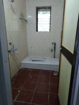 Bathroom in 3 BHK Apartment at Borate Jijai Nagari, Kothrud – for Rent