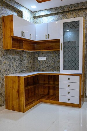 Kitchen in 3 BHK Apartment at Jains Carlton Creek, Manikonda – for Rent