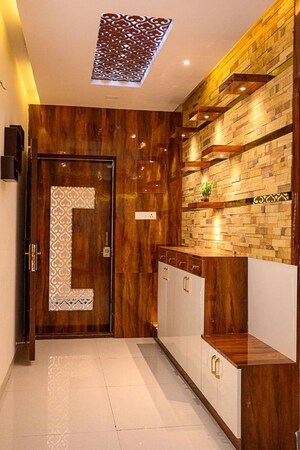 Corridor in 3 BHK Apartment at Jains Carlton Creek, Manikonda – for Rent