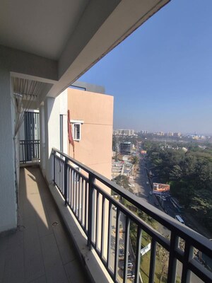 Balcony in 3 BHK Apartment at DSR RR Avenues, Yelahanka – for Rent