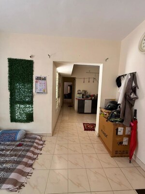 Living Room in 1 BHK Apartment at Wadhwani Mayureshwar Sai Nisarg Park CHS, Pimple Saudagar – for Rent