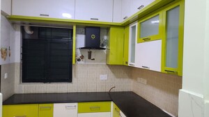 Kitchen in 3 BHK Apartment at Provident Harmony, Thanisandra Main Road – for Rent
