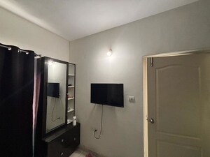 Bathroom in 2 BHK Apartment at Sai Kalyan Ultima, Thanisandra – for Rent
