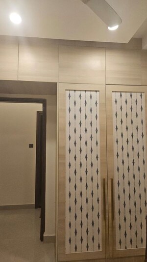 Building Lobby in 2.5 BHK Apartment at Bhartiya City Nikoo Homes II, Thanisandra Main Road – for Rent