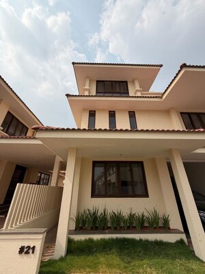 4 BHK Villa – Exterior View View at Adarsh Tranqville, Chikkagubbi Village - for Rent