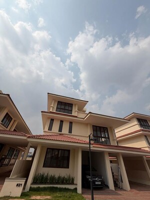 4 BHK Villa – Exterior View View at Adarsh Tranqville, Chikkagubbi Village - for Rent