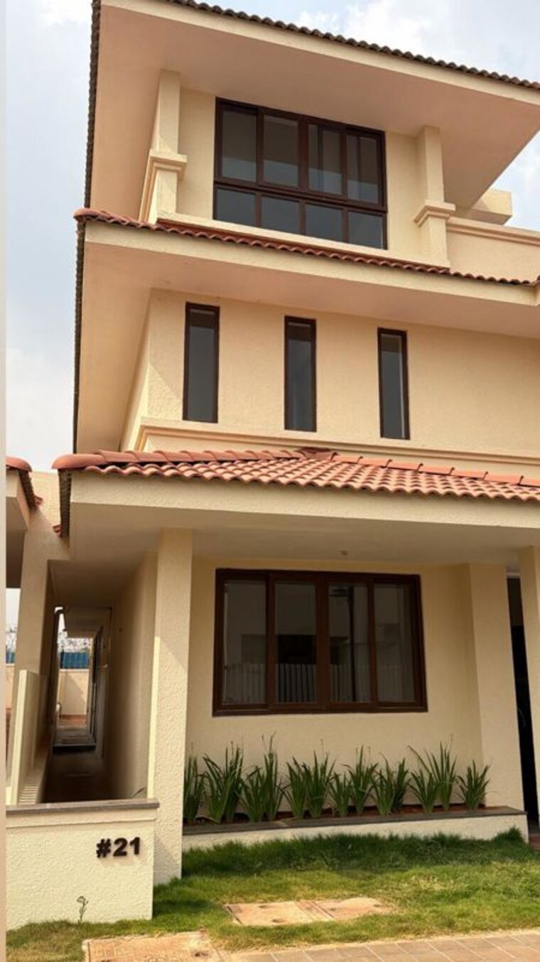 Exterior View, adarsh-tranqville 4 Bedroom 4443 Sq.Ft. Villa In Chikkagubbi Village Bangalore 10331920