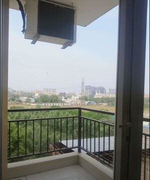 Balcony in 2 BHK Apartment at Maya Green Lotus Saksham, International Airport Road – for Rent