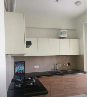 Kitchen in 2 BHK Apartment at Maya Green Lotus Saksham, International Airport Road – for Rent