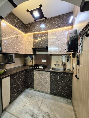 Kitchen in 2 BHK Builder Floor at Puri PP City Centre, Pitampura – for Sale