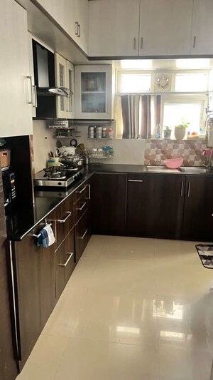Kitchen in 3 BHK Apartment at Ramky One North Phase 3, Yelahanka – for Rent