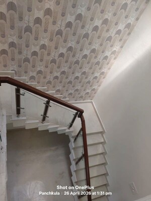 Staircase in 5 BHK Independent House at Sector 24 – for Sale