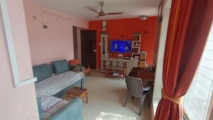 Living Room in 3 BHK Apartment at Ganesh Nagar – for Sale