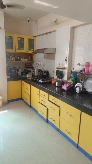 Kitchen in 3 BHK Apartment at Ganesh Nagar – for Sale
