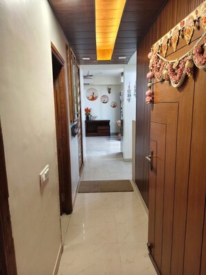 Building Lobby in 3 BHK Apartment at Omaxe Heights, Sector 86 – for Rent