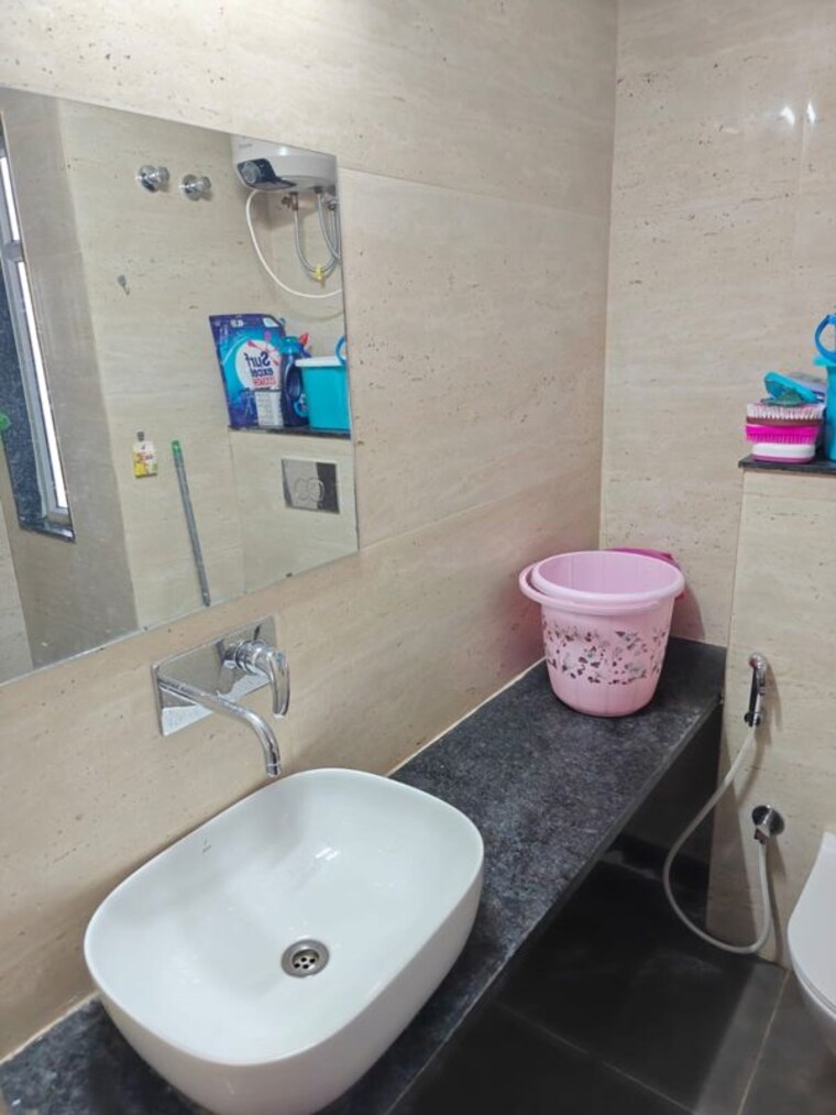 Bathroom, ashadeep-rainbow-apartment Studio 415 Sq.Ft. Apartment In Jeerota Jaipur 10332023