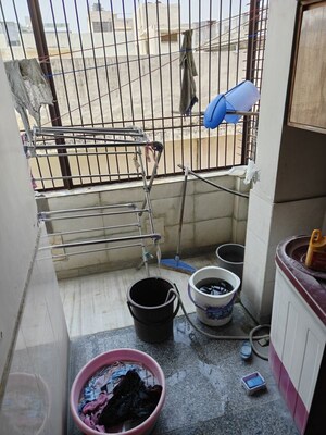 Balcony in 3 BHK Builder Floor at Mahendru Enclave – for Sale