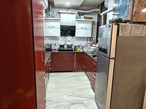 Kitchen in 3 BHK Builder Floor at Mahendru Enclave – for Sale