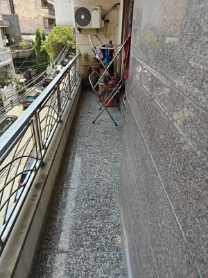 Balcony in 3 BHK Builder Floor at Mahendru Enclave – for Sale