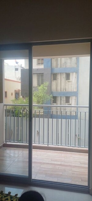 Balcony in 1 BHK Apartment at Mahindra Happinest Tathawade Phase 1, Tathawade – for Rent