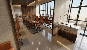 Team Area in  Office Space at Shivam IT Park, Wagle Industrial Estate – for Rent