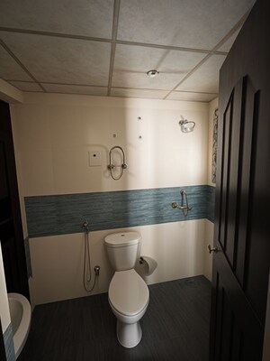 Bathroom in 3 BHK Apartment at Keltech Golf Greens, Dundahera – for Sale