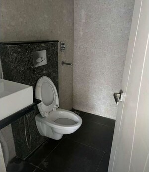 Bathroom in 3 BHK Apartment at Maxxus Elanza, International Airport Road – for Rent