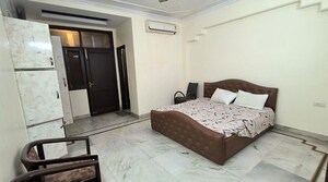 Bedroom in 3 BHK Builder Floor at Malviya Nagar – for Rent