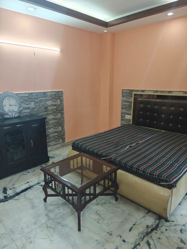 Bedroom, malviya nagar 3 Bedroom 1600 Sq.Ft. Builder Floor In Malviya Nagar Delhi 10332085