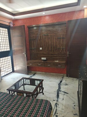 Living Room in 3 BHK Builder Floor at Malviya Nagar – for Rent