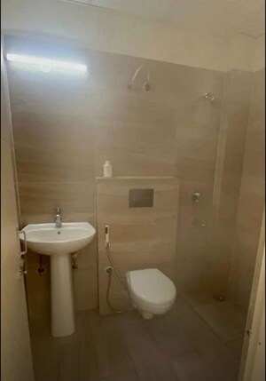 Bathroom in 3 BHK Apartment at Alliance The Eminence, Singhpura – for Rent