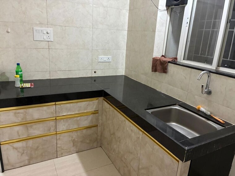 Kitchen, akshar-elementa 1 Bedroom 400 Sq.Ft. Apartment In Wakad Pune 10332116