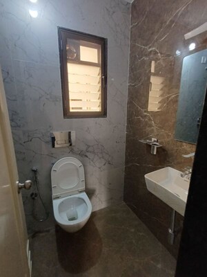 Bathroom in 2 BHK Apartment at Manpada – for Rent
