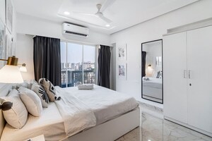 Bedroom in 2 BHK Apartment at Twin Galaxy, Kurla – for Rent