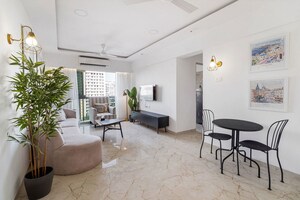 Living Room in 2 BHK Apartment at Twin Galaxy, Kurla – for Rent