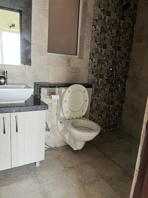 Bathroom in 2.5 BHK Apartment at Mahagun Mirabella, Sector 79 – for Rent