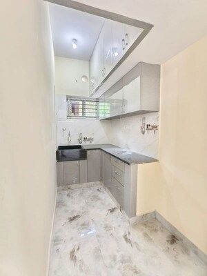 Kitchen in 2 BHK Builder Floor at Iti Layout – for Rent