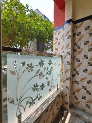 Balcony in 2 BHK Builder Floor at Iti Layout – for Rent