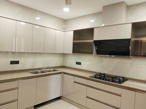 Kitchen in 4 BHK Builder Floor at Jasola – for Sale