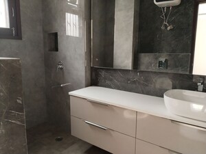 Bathroom in 4 BHK Builder Floor at Jasola – for Sale