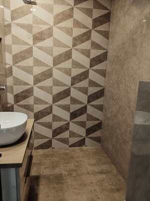 Bathroom in 4 BHK Builder Floor at Jasola – for Sale