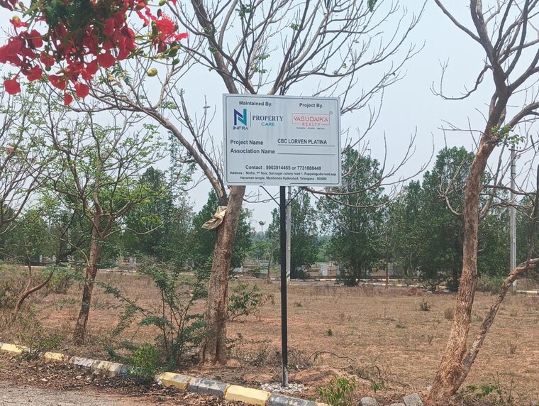 Exterior View, cbc-lorven-platina  220 Sq.Yd. Plot In Nandiwanaparthy Hyderabad 10332129