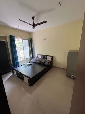 Living Room in 1.5 BHK Apartment at Alliance Nisarg, Wakad – for Rent