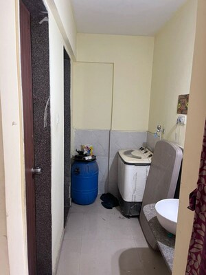 Bathroom in 1.5 BHK Apartment at Alliance Nisarg, Wakad – for Rent