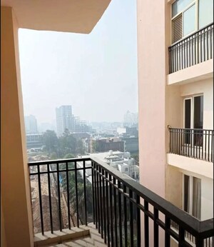 Balcony in 3 BHK Apartment at Motiaz Royal Citi, Ambala Highway – for Rent